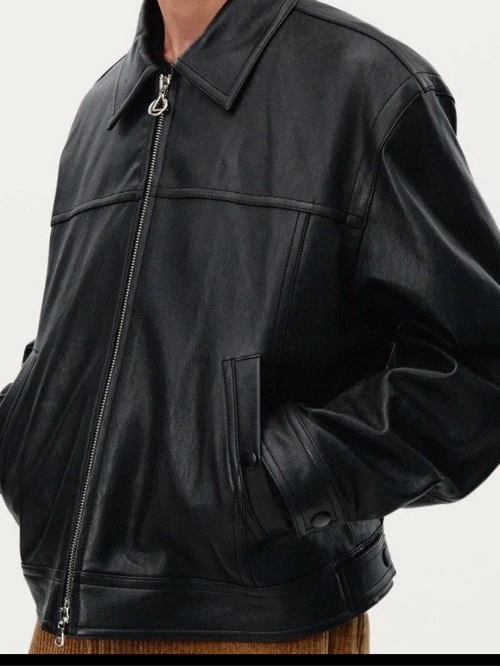 Leather jacket
